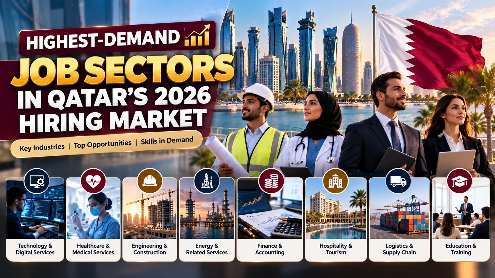 Highest-Demand Job Sectors in Qatar's 2026 Hiring Market